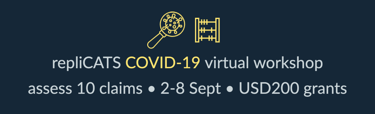 repliCATS COVID-19 virtual workshop